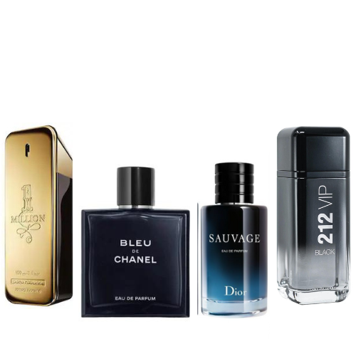 KIT 01 (X4 PERFUMES HOMBRE)